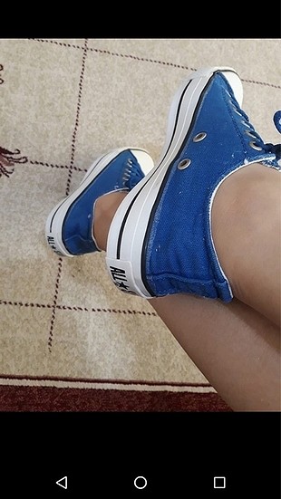 37 Beden Mavi Converse