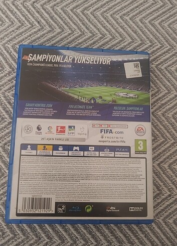 FIFA 19 PS4 Boş CD Kabı