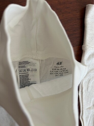 H&M 1-2 aylık 2 alt