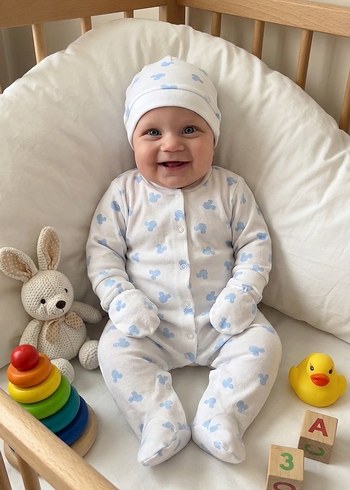 Erkek Bebek 3lü Tulum - Görsel 2