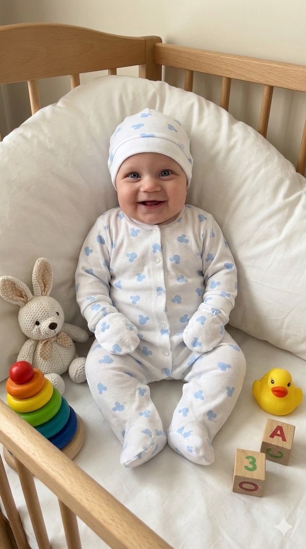 Erkek Bebek 3lü Tulum - Görsel 2