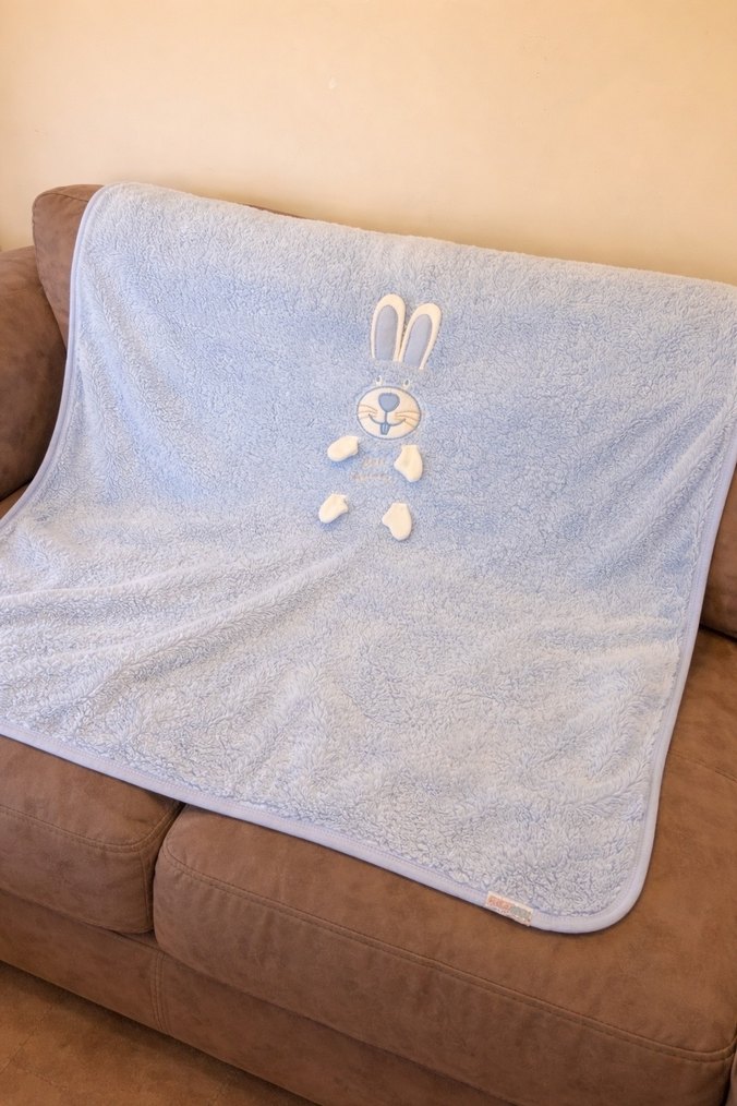 Tavşanlı Bebek Battaniyesi - Görsel 2