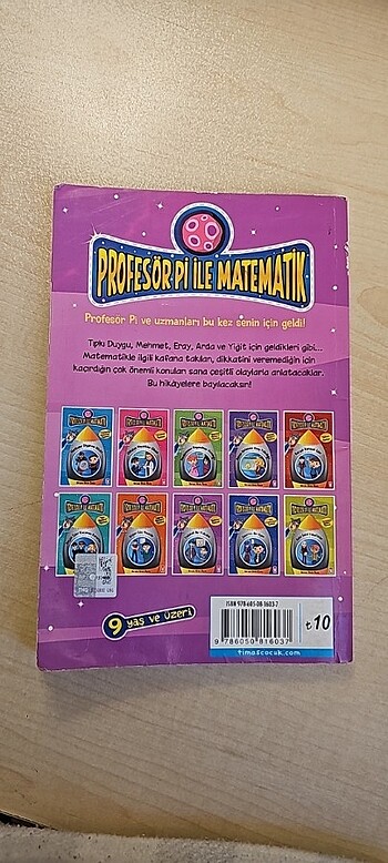Timaş Çocuk Profesör Pi ile Matematik (Kesirler Öyküsü).