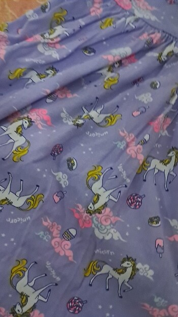 LC Waikiki Unicorn cocuk elbise