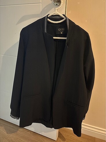 Siyah blazer ceket