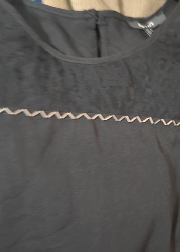 Koton marka boncuklu kolsuz bluz - Görsel 5