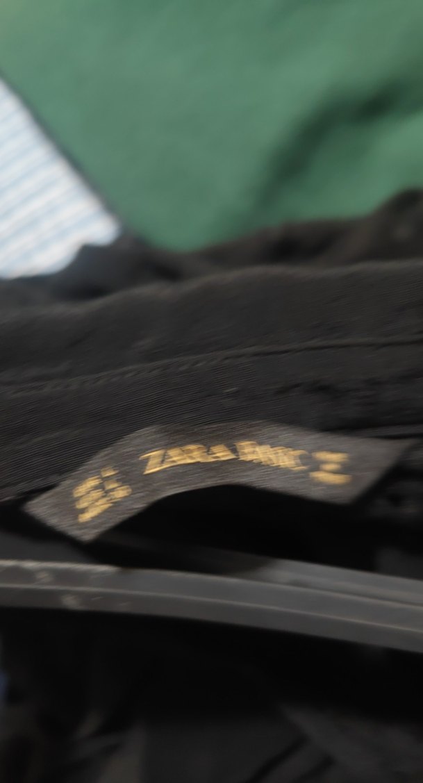 siyah gömlek yaka zara - Görsel 2