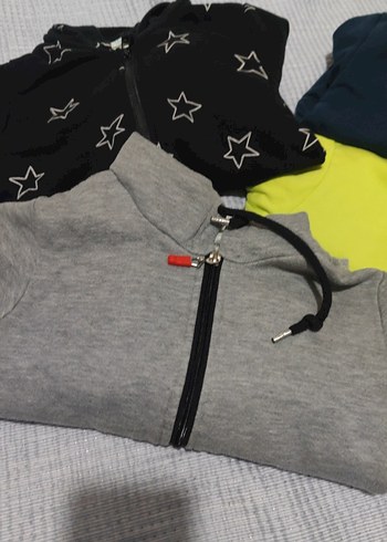 Erkek Çocuk Kapüşonlu Çok Renkli Sweatshirt - Görsel 6