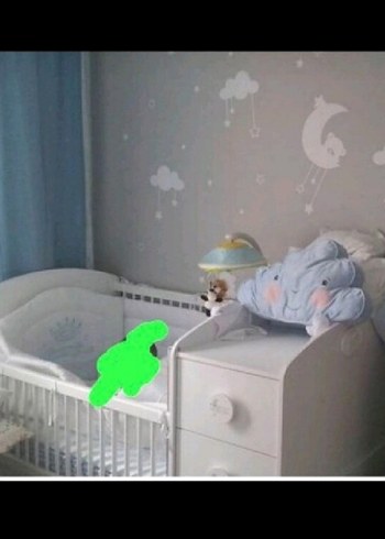 cotton baby büyüyebilen karyola - Görsel 3