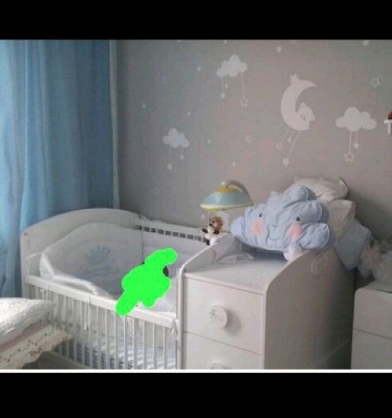 cotton baby büyüyebilen karyola - Görsel 3