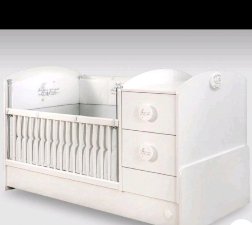 cotton baby büyüyebilen karyola - Görsel 2