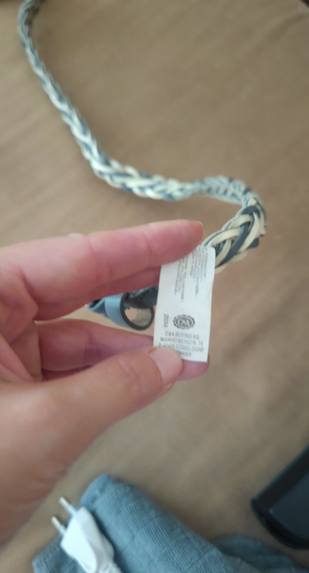 Gri Krem kemer - Görsel 3