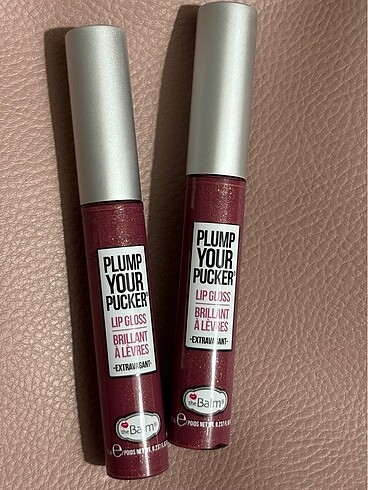 the balm plump your pucker lip gloss