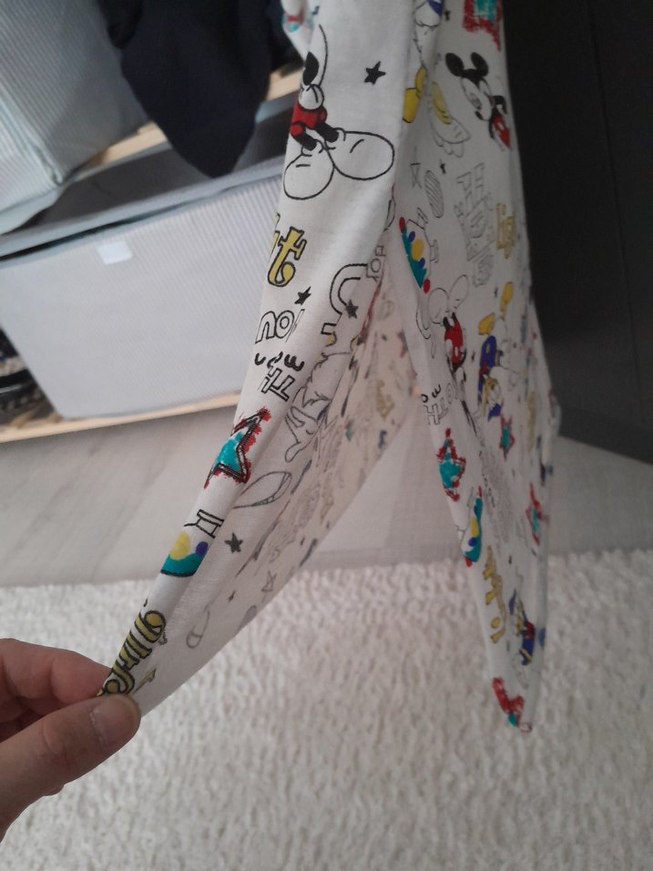 Renkli baskılı tişört - Görsel 3