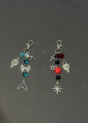 Beden ateş ve su charm