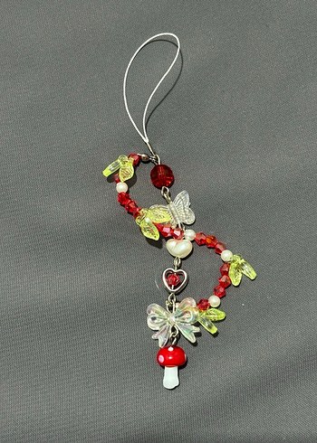 amanita muscaria telefon charmı - Görsel 2