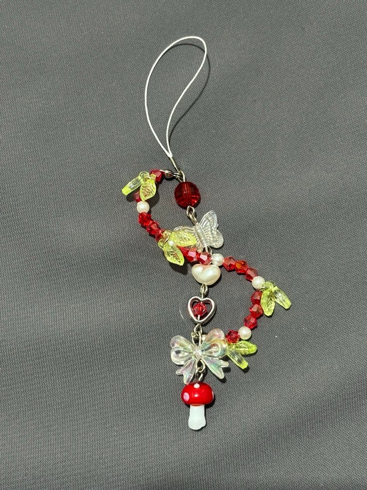 amanita muscaria telefon charmı - Görsel 2