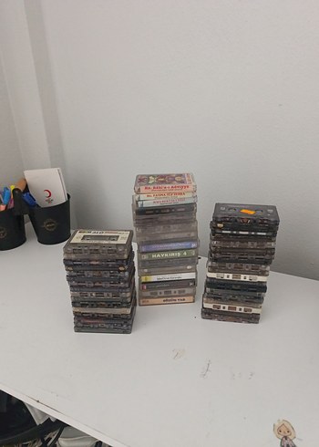 Çeşitli Kaset Müzik Koleksiyonu nostalji