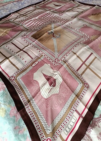 AKER Tivil ipek eşarp  - Görsel 4