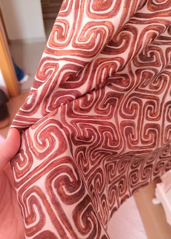 Armine Düğmeli Uzun Bohem Tunik - Görsel 7