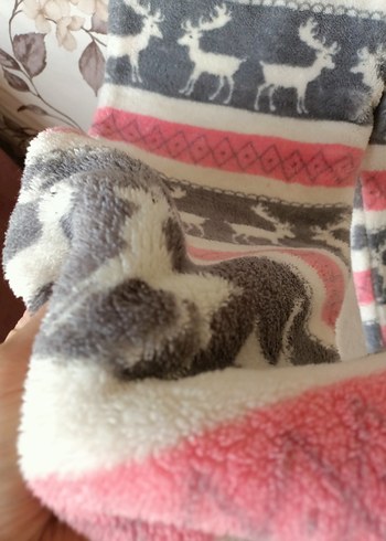 Kadın peluş pantolon - Görsel 4