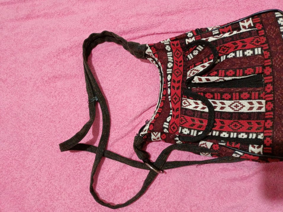 Bohem Çok Renkli Kadın Omuz Çantası - Görsel 2