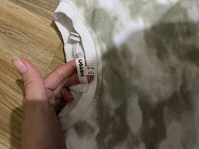 s Beden yeşil Renk Crop üst