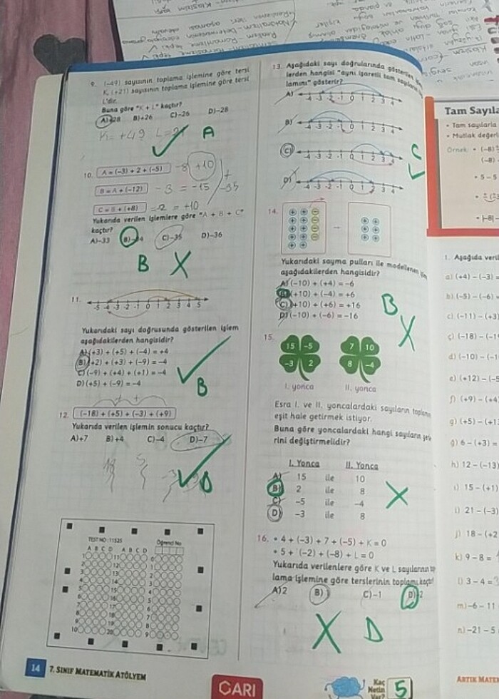 7.sınıf matematik  - Görsel 2