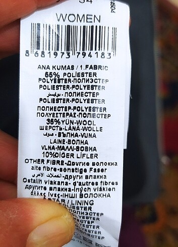 Koton kadın kaban - Görsel 3