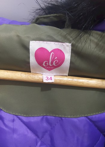 Kürklü Kapüşonlu Mor Astarlı Kadın Kışlık Mont - Görsel 4