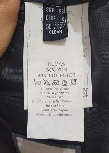 Gri Erkek Düğmeli Midi Kaban - Görsel 6