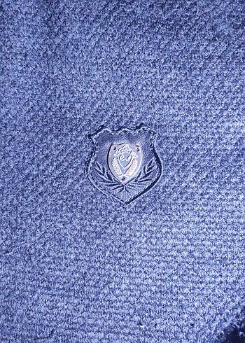 Erkek Lacivert Fermuarlı Sweatshirt - Görsel 3