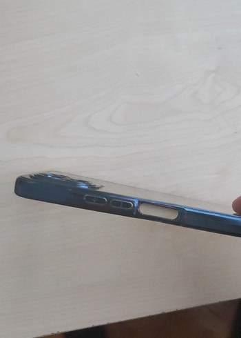 Şeffaf Siyah Telefon Kılıfı - Görsel 3