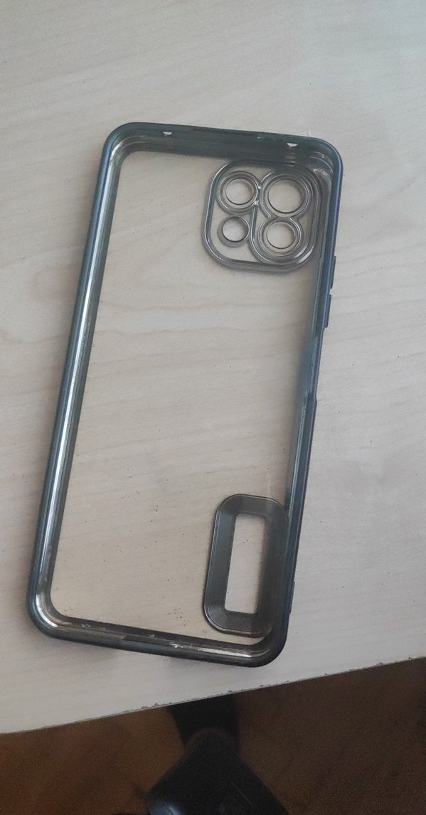 Şeffaf Siyah Telefon Kılıfı - Görsel 2