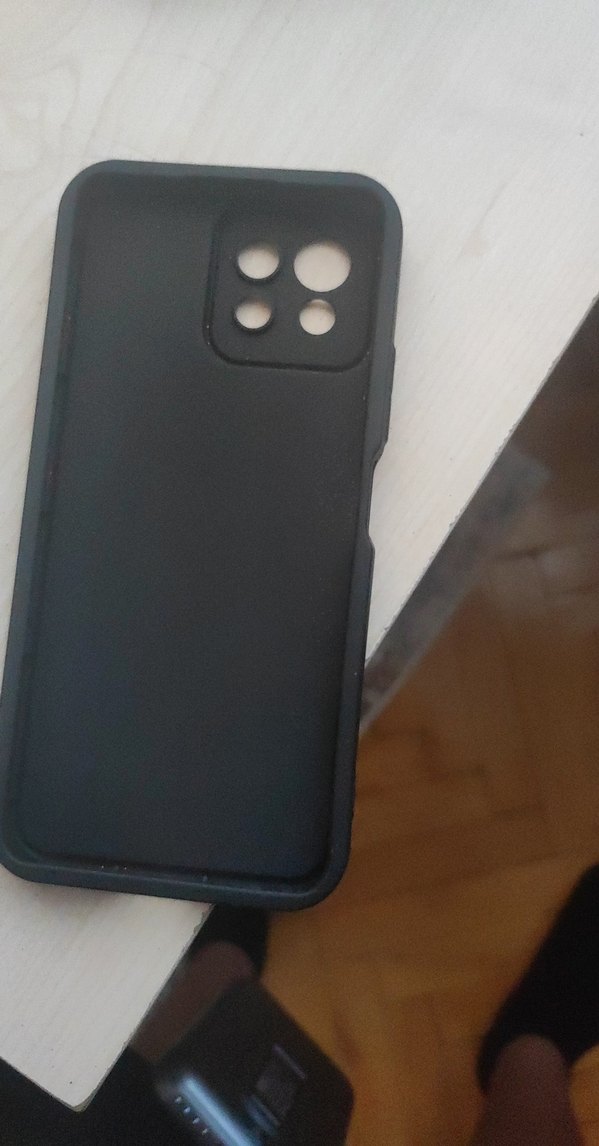 Şeffaf Kelebek Desenli Siyah Gotik Telefon Kılıfı - Görsel 3