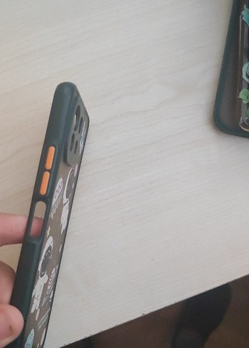 Şeffaf Gri Astronot Desenli Telefon Kılıfı - Görsel 3