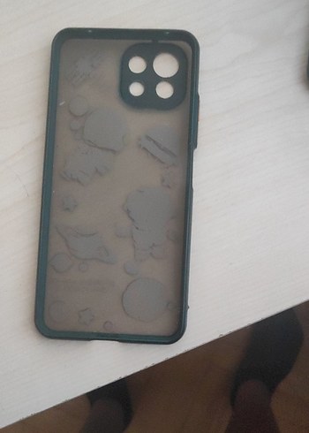 Şeffaf Gri Astronot Desenli Telefon Kılıfı - Görsel 2