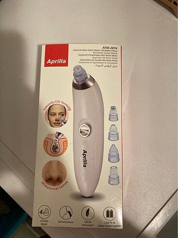 Aprilla cilt bakımı siyah nokta akne