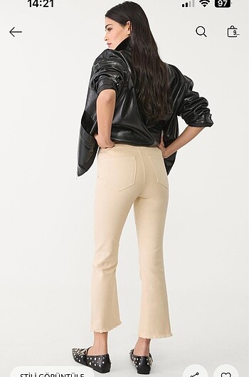 Stradivarius Crop jean