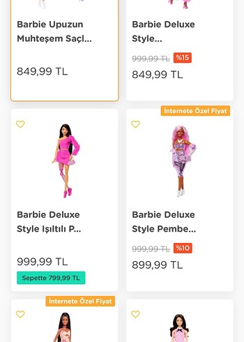 Beden barbie bebek