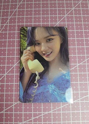 Orjinal jeongyeon photocard pc