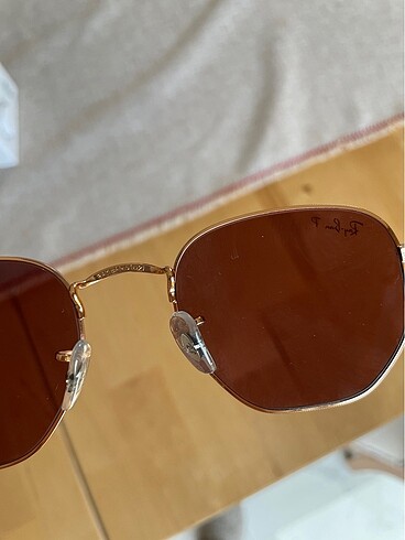 Ray Ban Rayban hexagonal polarize güneş gözlüğü