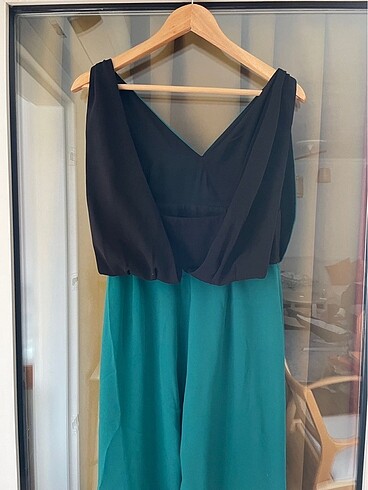 m Beden yeşil Renk Zara uzun tulum
