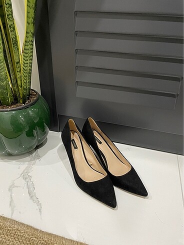 Mango siyah stiletto