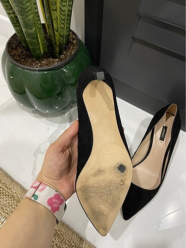 37 Beden Mango siyah stiletto