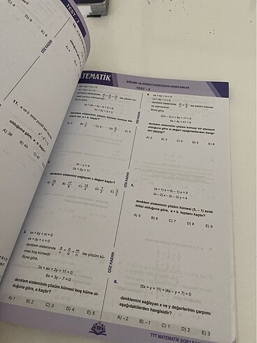  Tyt matematik soru bankası