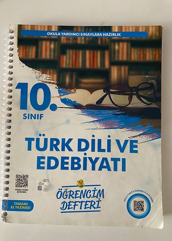 10. Sınıf Türk Dili ve Edebiyatı Öğrenci Defteri