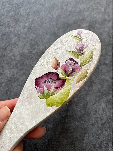 El boyaması çeyizlik tarak - Görsel 4