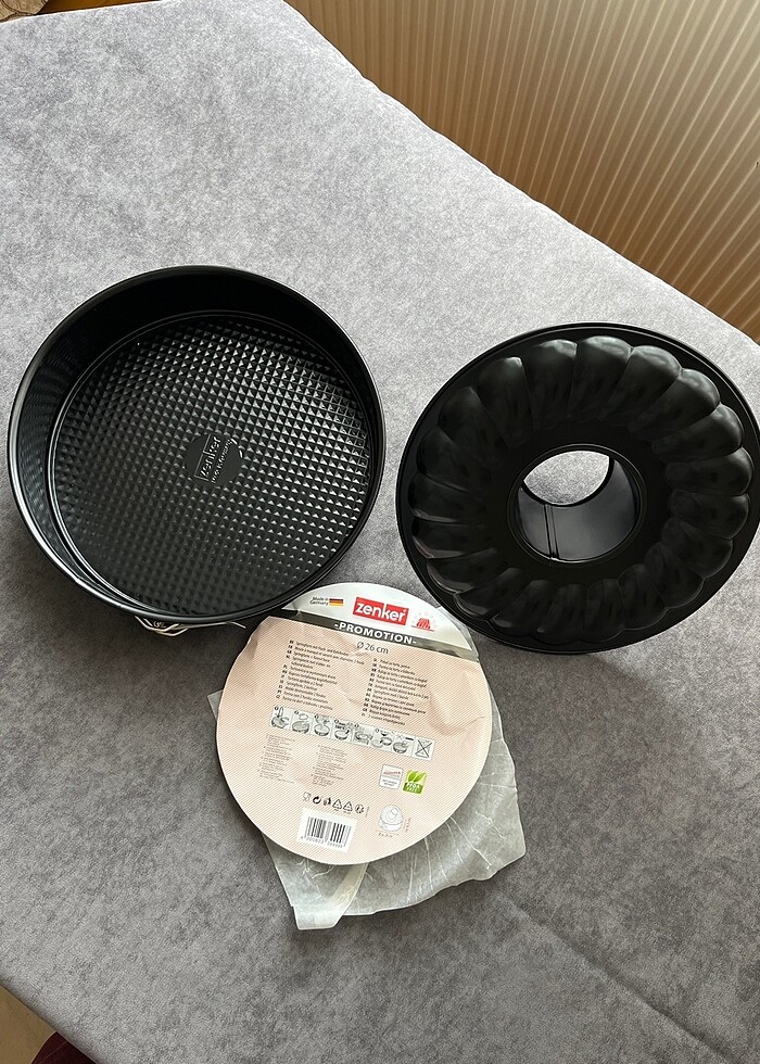 Zenker kek kalıbı ikili 26 cm - Görsel 2