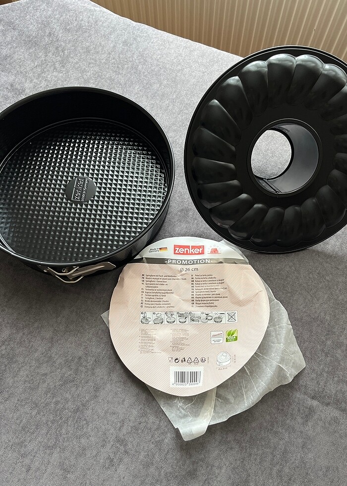 Zenker kek kalıbı ikili 26 cm - Görsel 3